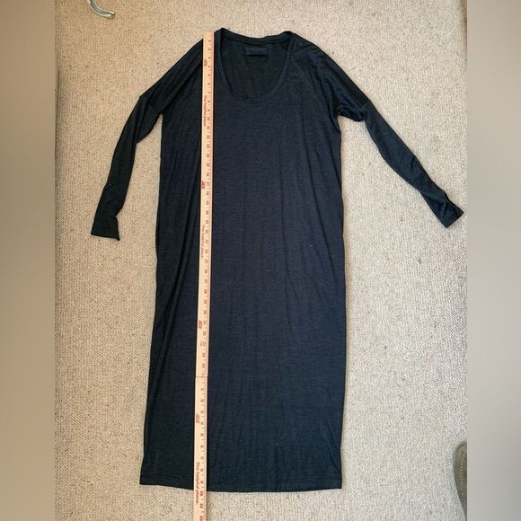 ROYL Silk Midi Long Sleeve Dress - Picture 8 of 12